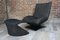 Model F7665 Wave Chair with Ottoman by Peter Von Der Ham for Artifort, 1980s, Set of 2, Image 3