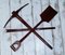 Royal Arch Masonry Tools, 1880, Set of 3 7