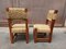 Childrens Chairs in Wood and Ropes, 1960s, Set of 2, Image 4