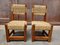Childrens Chairs in Wood and Ropes, 1960s, Set of 2 7