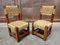 Childrens Chairs in Wood and Ropes, 1960s, Set of 2 1