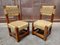 Childrens Chairs in Wood and Ropes, 1960s, Set of 2, Image 1