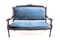 Antikes blaues Sofa, 1870 1