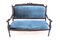 Antikes blaues Sofa, 1870 2