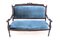 Antique Blue Sofa, 1870, Image 2
