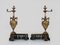 Bronze Chimney Barrier Chenets, Set of 2 7