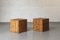 Dutch Pine Cube Cabinets by Ate Van Apeldoorn, 1960s, Set of 2 11
