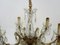 Chandelier Marie Thérèse in Brass and Glass, 1950s 7