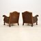 Schwedische Vintage Bergere Sessel aus satinierter Birke, 1920, 2er Set 4