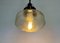 Industrial Bakelite Pendant Light with Frosted Glass, 1970s 10