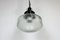 Industrial Bakelite Pendant Light with Frosted Glass, 1970s 8