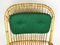 Fauteuils Mid-Century en Rotin et Jonc, Italie, 1960s, Set de 2 2