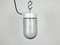 Vintage White Porcelain Pendant Light with Frosted Glass, 1970s, Image 2