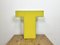 Vintage Illuminated Letter T in Yellow, 1970s, Image 2