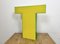 Letra T vintage iluminada en amarillo, años 70, Imagen 6