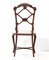 Antique French Victorian Side Chair in Walnut, 1890s, Image 2