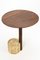 Medieval Wood and Roman Travertine Modern End Table, Image 14