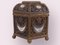 Antique French Casket with Porcelain Plaques 8