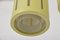 Lámparas colgantes holandesas con forma de granada amarilla, años 50. Juego de 2, Imagen 9