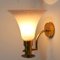 Lámparas de pared Art Déco, años 40. Juego de 2, Imagen 3