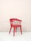 Roter Schwedischer Stuhl, 1960er 1