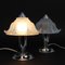 Lámparas de mesa Art Déco de Ezam, años 40. Juego de 2, Imagen 5