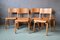 Scandinavian Dining Chairs, 1960s, Set of 8, Image 6