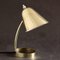 Lámparas de mesa ajustables de latón de Jacques Biny para Luminalité, años 50. Juego de 2, Imagen 2