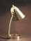 Lampade da tavolo regolabili in ottone di Jacques Biny per Luminalité, anni '50, set di 2, Immagine 17