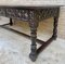 19th Century French Hand Carved Walnut Two-Sided Desk, 1860s, Image 10