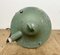 Industrial Bunker Light in Green from Polam Gdansk, 1960s 10