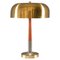 Swedish Modern Table Lamp in Brass attributed to Boréns, 1960s, Image 1