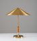 Lampada da tavolo moderna in ottone attribuita a Boréns, anni '50, Svezia, Immagine 9