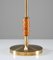 Lampada da tavolo moderna in ottone attribuita a Boréns, anni '50, Svezia, Immagine 7
