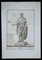 Francesco Cepparoli, Statua Antica Romana, Acquaforte, XVIII secolo, Immagine 1