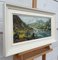 Charles Wyatt Warren, Impasto River Mountain Scene in Wales, Mid-20th Century, Oil Painting, Framed 2