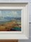 Charles Wyatt Warren, Impasto Coastal Harbour Scene with Mountains in Wales, Mid-20th Century, Oil, Framed 6