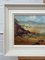 Charles Wyatt Warren, Impasto Coastal Harbour Scene with Mountains in Wales, Mid-20th Century, Oil, Framed 5