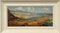 Charles Wyatt Warren, Impasto Coastal Harbour Scene with Mountains in Wales, Mid-20th Century, Oil, Framed 9