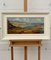 Charles Wyatt Warren, Impasto Coastal Harbour Scene with Mountains in Wales, Mitte 20. Jh., Öl, gerahmt 3