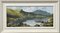 Charles Wyatt Warren, Impasto Mountain Lake Landscape, Peinture à l'Huile, 20ème Siècle, Encadré 13