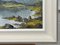 Charles Wyatt Warren, Impasto Mountain Lake Landscape, Peinture à l'Huile, 20ème Siècle, Encadré 11