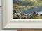 Charles Wyatt Warren, Impasto Mountain Lake Landscape, Oil Painting, 20th Century, Framed, Image 9
