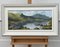 Charles Wyatt Warren, Impasto Mountain Lake Landscape, Oil Painting, 20th Century, Framed, Image 6