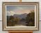 Alfred De Breanski Snr, Paysage de Rivière Bordée d'Arbres dans les Highlands Écossais, 19ème Siècle, Peinture à l'Huile, Encadrée 10