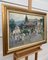 Anatoliy Lukash, Impressionistic Street Scene with Figures in Aloupak, Crimea, 1979, Oil on Canvas, Framed 4