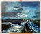 Colin Halliday, paisaje del distrito de los picos, Inglaterra, 2011, pintura al óleo original, enmarcado, Imagen 3