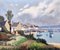 George Charles Robin, Paesaggio costiero della Bretagna, 1950, Olio, Incorniciato, Immagine 5