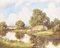John S Haggan, River Landscape with Cottage in Ireland, 20th Century, 1985, Image 2