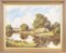 John S Haggan, River Landscape with Cottage in Ireland, 20th Century, 1985, Image 5
